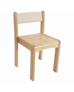 Stackable Wooden Chair Primary 34cm