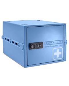 Lockabox One Medi Blue Medication Storage Box