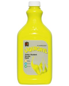 Liquicryl Paint Fluro Yellow 2L