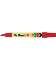 Artline 70 Permanent Marker Red Single