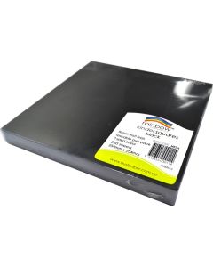 Black Matt Paper Kinder Squares 254mm Pack of 250  