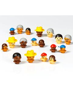 Mobilo Multicultural People Set of 18