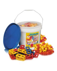 Mobilo Large Bucket with Lid 234 Pieces