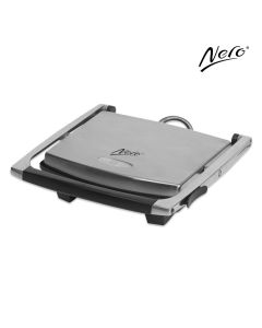 Nero Stainless Steel Sandwich Press 4 Slice