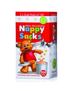 Nappy Sacks Degradable Odour Neutralising Pk200