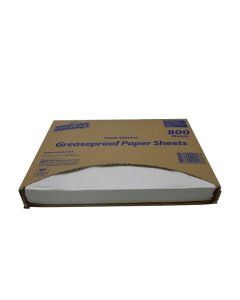 Nappy Change Paper Greaseproof Half Cut  330x400mm 800's