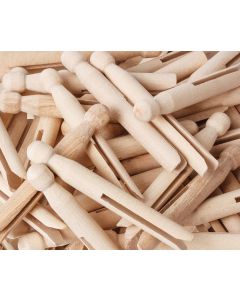 Pegs Dolly Natural 11cm Pk60