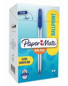 Pen Inkjoy 100 Blue Box of 60