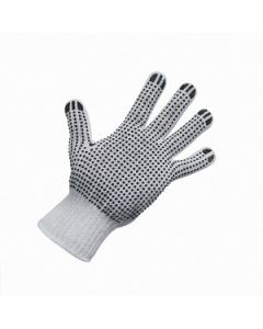 Glove Poly Cotton PVC Dots Large ctn 240 pairs