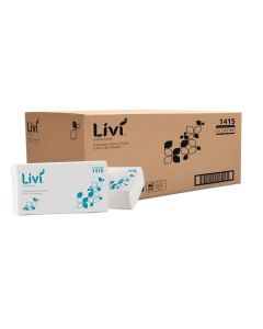 Livi 1415 Essentials Ultraslim Paper Towel 2Ply Ctn
