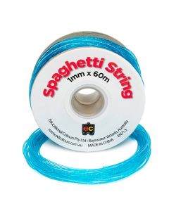 Spaghetti String 1mmx60m Glitter Sea Blue 