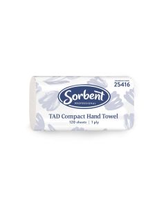 Sorbent 25416 Compact Paper Towel 1Ply TAD Ctn