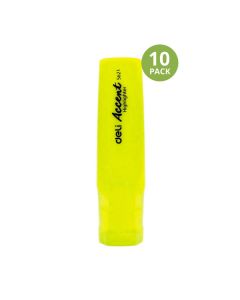 DELI Yellow Highlighter Pack of 10