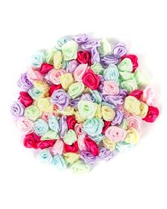 Fabric Rosettes Pack of 100
