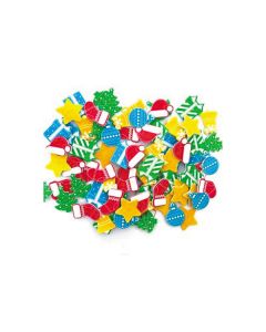 Foam Bright Christmas Stickers Pack of 86