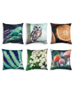 Forest Cushion Covers Only Set of 6