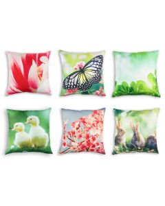 Spring Cushions Covers Only Set of 6