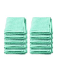 Face Washer Pack of 10  Green