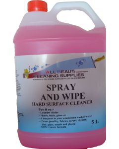 ABC Spray & Wipe Hard Surface Cleaner- 5L