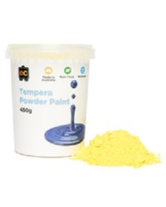 Tempera Paint Powder 450gm Yellow