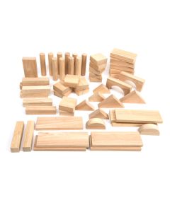 Wooden Jumbo Blocks Set of 54