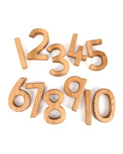 Chunky Wooden Number Collection 1-10
