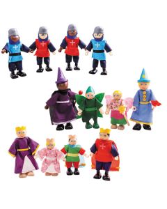 Fairy Tale and Medieval Small World Figures Set of 12