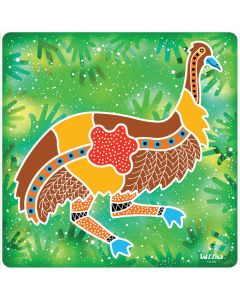 Aboriginal Art  Emu Puzzle