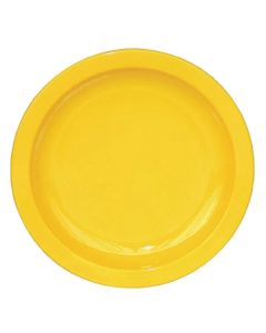 Olympia Kristallon Polycarbonate Plates Yellow 172mm Pack of 12