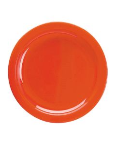 Olympia Kristallon Polycarbonate Plates Red 172mm Pack of 12