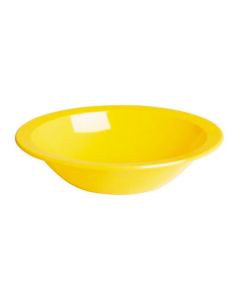 Olympia Kristallon Polycarbonate Bowls Yellow 172mm Pack of 12
