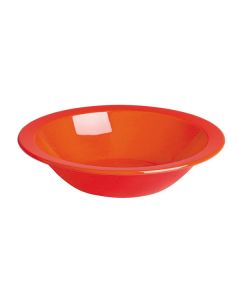 Olympia Kristallon Polycarbonate Bowls Red 172mm Pack of 12