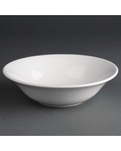 Olympia Athena Porcelain Oatmeal Bowls 153mm Pack of 12