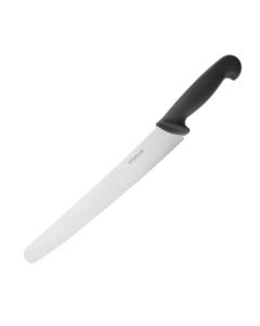 Hygiplas Serrated Pastry Knife Black 254mm