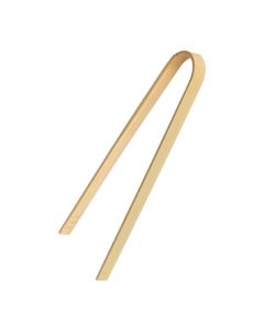 Fiesta Compostable Mini Bamboo Tongs Pack of 50