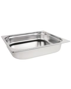Vogue Stainless Steel 2/3 Gastronorm Tray 65mm
