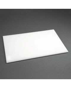Hygiplas Antibacterial High Density Chopping Board 450x300x12mm White