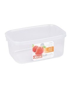 Decor TellFresh Food Storage Container 1Ltr Pack of 3