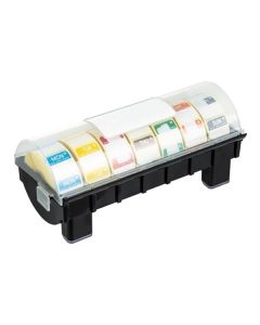 Hygiplas Removable Colour Coded Food Labels with 25mm (1") Dispenser