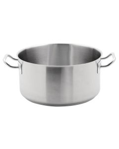 Vogue Stainless Steel Stew Pan 12.5Ltr