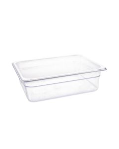 Vogue Clear Polycarbonate 1/2 Gastronorm Trays