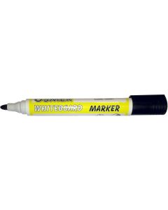 Whiteboard Markers Osmer Bullet Tip Black Bx 12