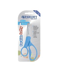 Westcott Kids Lefty Scissors 127mm Blunt Tip Antimicrobial Box of 12