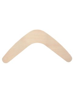 Wooden Boomerangs Natural Pk10