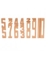 Astrup Wooden Educational Numbers 15 pcs
