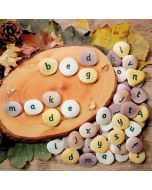 Alphabet Pebbles Word Building Set of 50