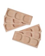 3-Pebble Word-building Tray Set of 6