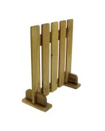 Outdoor Wooden Partition Fence Short