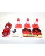 Dramatic Play Fire Engine Role Play Accessories 12 Piece Set