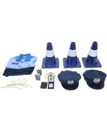 Dramatic Play  Police Station Role Play Accessories 14 Piece Set